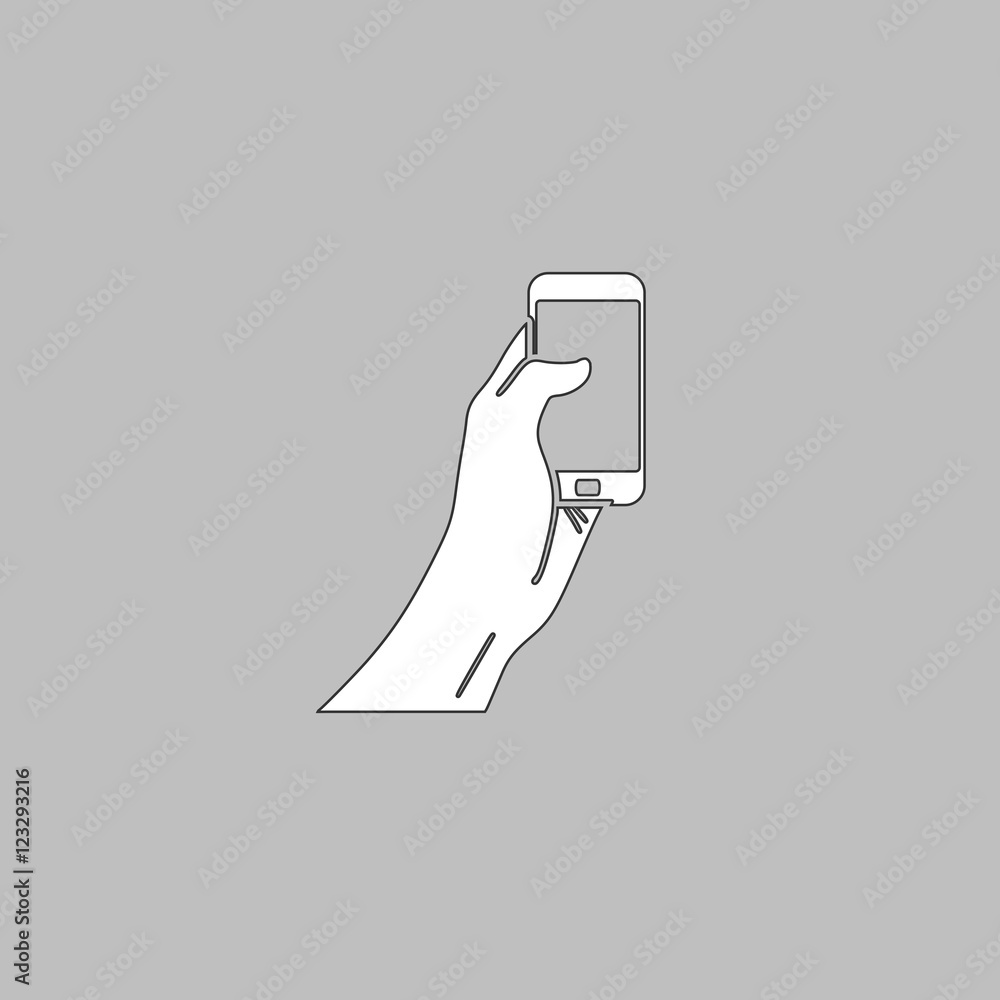 Poster touch display computer symbol