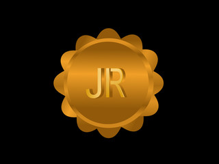 JR Initial Logo for your startup venture