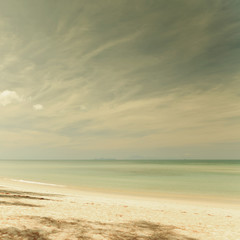 Beach and tropical sea