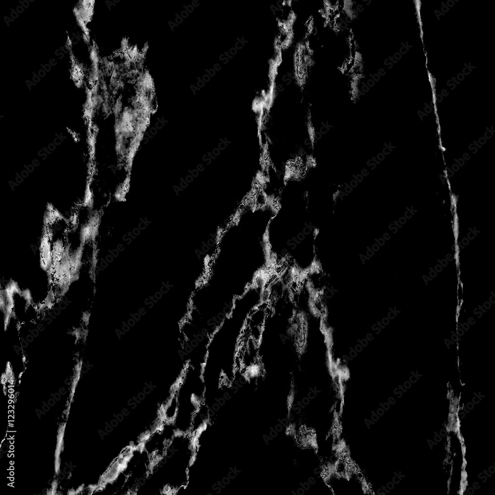 Poster black and white marble for pattern and background