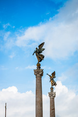 Statues du Vittoriano à Rome