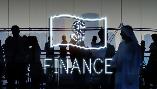 Finance Investment Money Cash Icons Graphics Concept