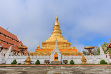 Fototapeta premium A view of Beautiful temple at NAN , THAILAND 