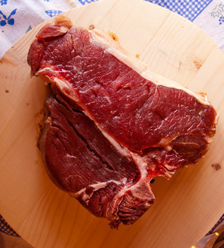t bone steak, called in Italian Florentine steak