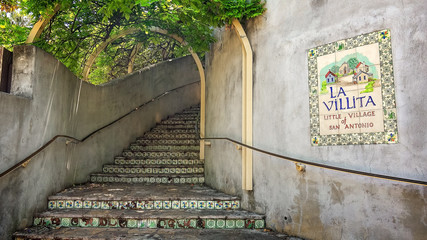 Steps at La Villita the Little Village of San Antonio