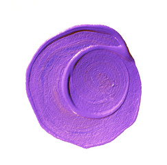 Lilac oil circle