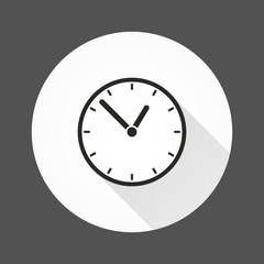 Clock - vector icon.