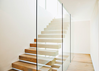 wood stairs interior