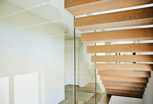 wood stairs interior