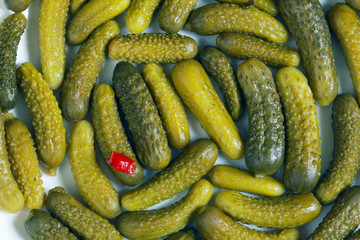 pickled gherkins