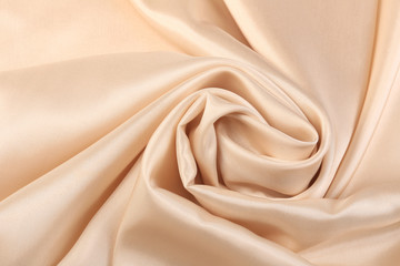 pale cream silk