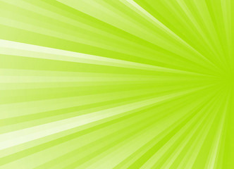 Colored stripes on a light background, abstract illustration pattern. Rays laser green, white
