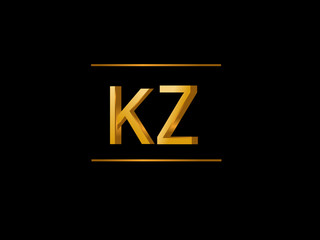 KZ Initial Logo for your startup venture