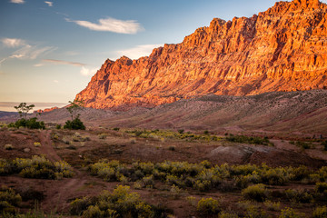 Echo Cliffs at Sunset near Page, Arizona