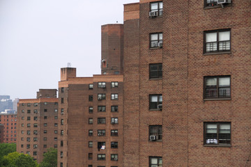 Lower Manhattan residential buildings 