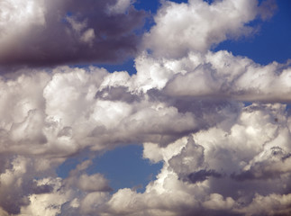 Fototapeta premium white clouds