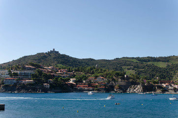 Fototapeta na wymiar Baie de Collioure