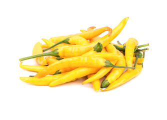 Yellow chili peppers