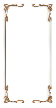 Art deco frame