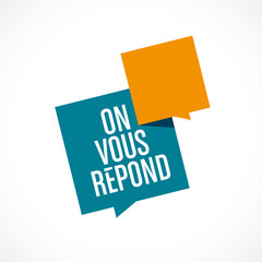 on vous répond
