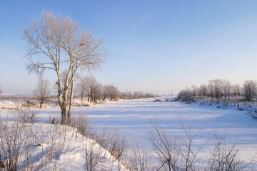 Winter on the river