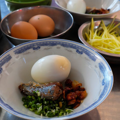 Vietnamese street food, banh can