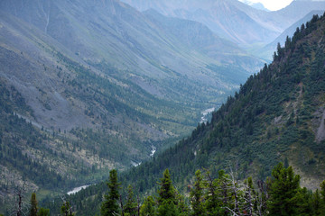mountain scenery Eastern Sayan