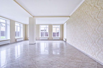 empty interior in modern house