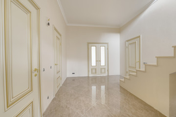 interior hall design in luxury country house
