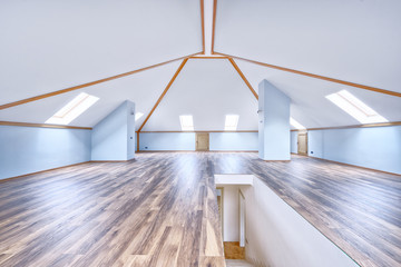 the interior of the house