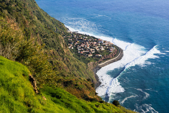 Town of Jardim do Mar, Madeira island (Portugal)
