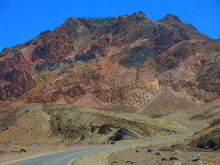 artists palette, death valley, usa