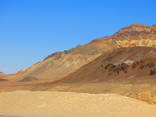 artists palette, death valley, usa