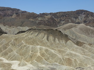 zabriskie point, death valley, usa
