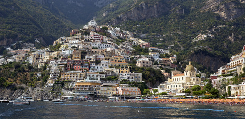 Fototapeta na wymiar Stunning Amalfi coast. Positano
