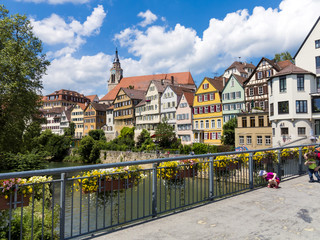 Tubingen, an old town on the River Neckar, Baden-Wurttemberg, Germany
