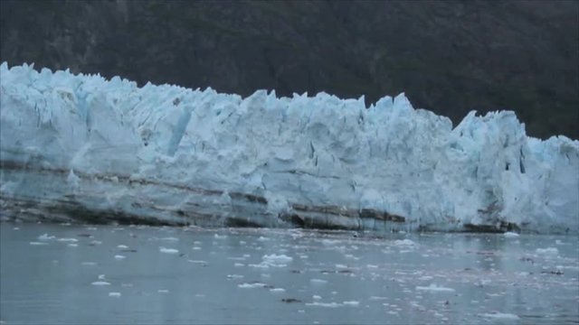 View of Margerie Glacier at Glacier Bay National Park, Alaska