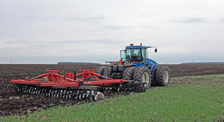 Fototapeta premium tractor