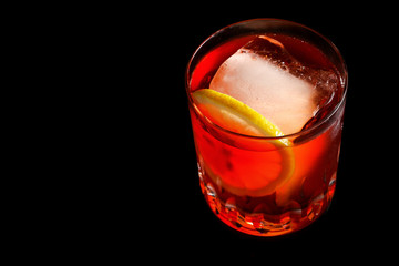 Signature Red Vodka cocktail served