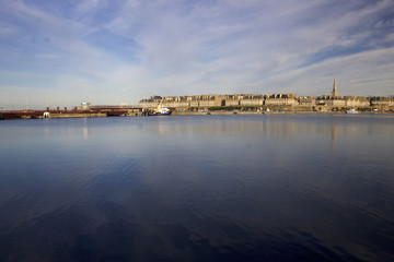 Saint Malo soleil levant 