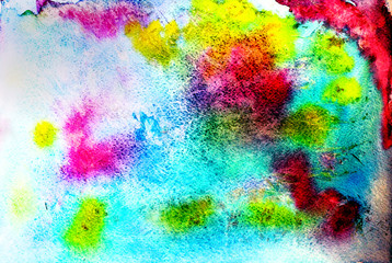 Abstract Watercolor background texture
