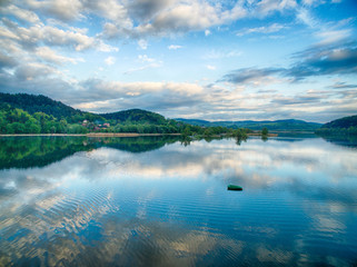 Landscape from sky