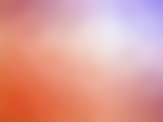 Abstract gradient orange purple colored blurred background