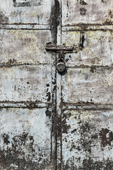 Corroded metal door, Jodhpur, Rajasthan, India