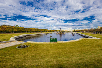 beautiful autumn park