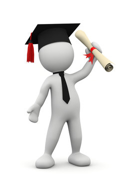 omino 3d laurea