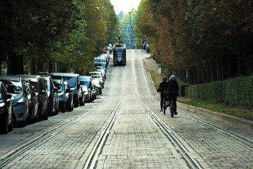 tramway in brussels