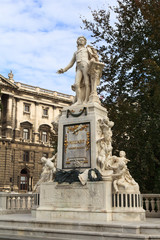 Mozart monument in Vien
