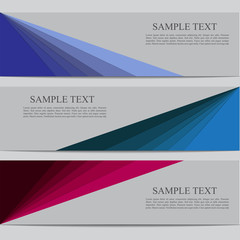 vector banner template