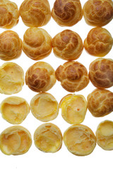 profiterole on white